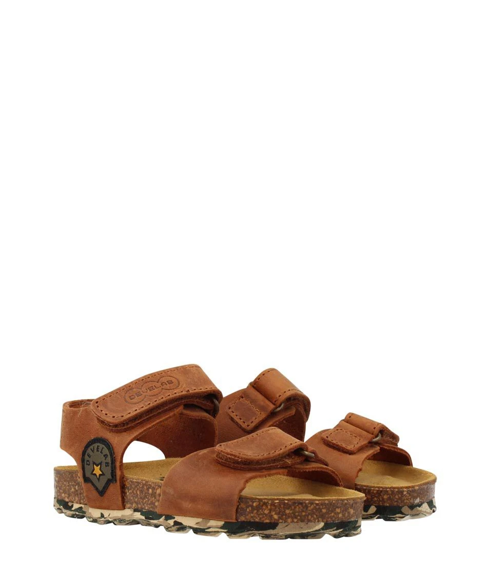 Boys Sandal Patch Cognac 2 Boys Sandal Patch Cognac – Image 2