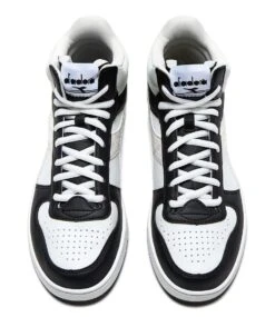 Diadora Magic Basket Demi Reptile Wn Nero Bianco -Chaussures Promotion Boutique 501179784 c0641 3 1