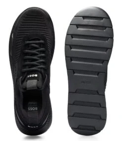 Boss Titanium Runn Knst N 10232616 Black 8 Boss Titanium Runn Knst N 10232616 Black -Chaussures Promotion Boutique 50498245 001 4