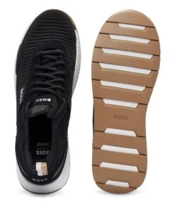 Boss Titanium Runn Knst N 10232616 Charcoal -Chaussures Promotion Boutique 50498245 014 4