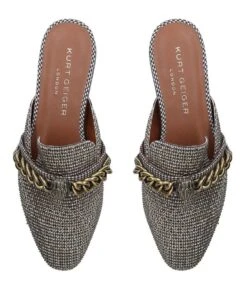 KURT GEIGER Chelsea Mule Beige 6 KURT GEIGER Chelsea Mule Beige -Chaussures Promotion Boutique 5126440609 3