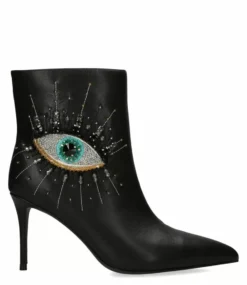 KURT GEIGER Belgravia Eye Ankle Boot Black