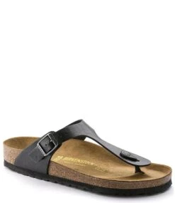 Birkenstock Gizeh Birko-Flor Regular Graceful Licorice