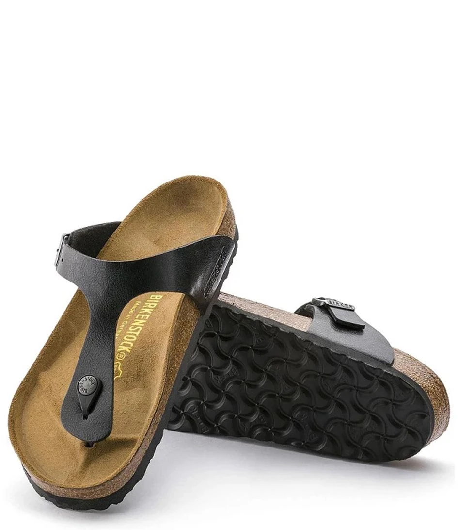 Birkenstock Gizeh Birko-Flor Regular Graceful Licorice 4 Birkenstock Gizeh Birko-Flor Regular Graceful Licorice – Image 4