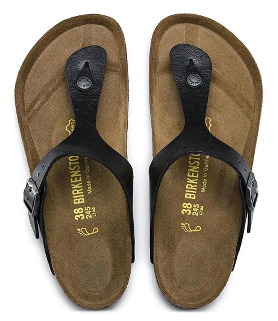 Birkenstock Gizeh Birko-Flor Regular Graceful Licorice 5 Birkenstock Gizeh Birko-Flor Regular Graceful Licorice – Image 5