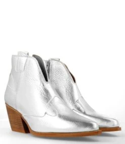 Women Western Low Silver Nappa 8 Women Western Low Silver Nappa -Chaussures Promotion Boutique 75006 852 3