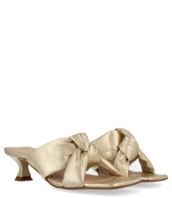Knot Slip On Gold Metallic -Chaussures Promotion Boutique 78240 351 3