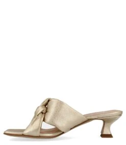 Knot Slip On Gold Metallic -Chaussures Promotion Boutique 78240 351 5