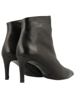 Mid Boot Studs Women Black Nappa -Chaussures Promotion Boutique 78576 922 3