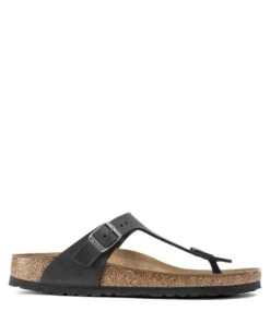 Birkenstock Gizeh NU Oiled Regular Black 8 Birkenstock Gizeh NU Oiled Regular Black -Chaussures Promotion Boutique 845251 black 3