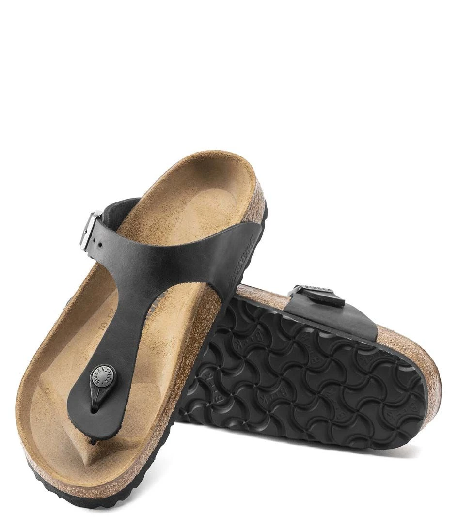 Birkenstock Gizeh NU Oiled Regular Black 6 Birkenstock Gizeh NU Oiled Regular Black – Image 6