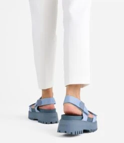 Bronx Groov Y Sandal Retro Blue -Chaussures Promotion Boutique 84927 n 3386 6