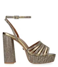 KURT GEIGER Pierra Platform Sandal Bronze Com