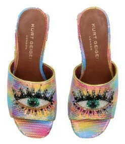 KURT GEIGER Olive Block Eye Multi Other 8 KURT GEIGER Olive Block Eye Multi Other -Chaussures Promotion Boutique 9556869779 4