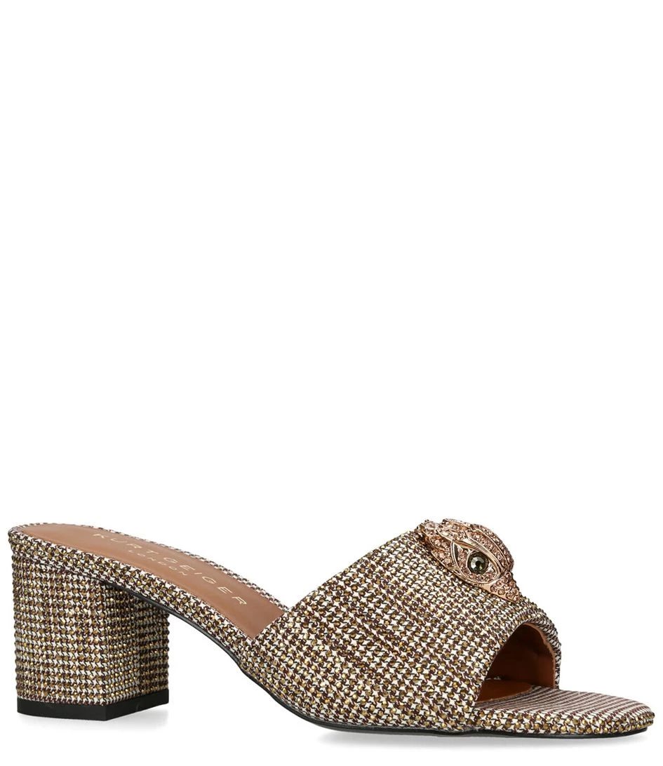 KURT GEIGER Kensington Block Mule Beige 2 KURT GEIGER Kensington Block Mule Beige – Image 2