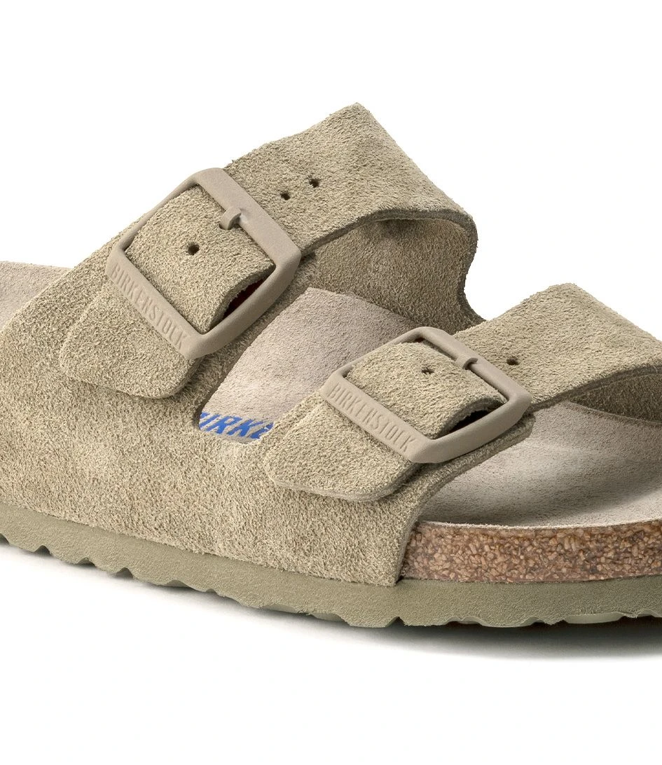 Birkenstock Arizona SFB VL Narrow Faded Khaki 5 Birkenstock Arizona SFB VL Narrow Faded Khaki – Image 5