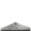 Birkenstock Zermatt Shearling WZ Narrow Light Gray