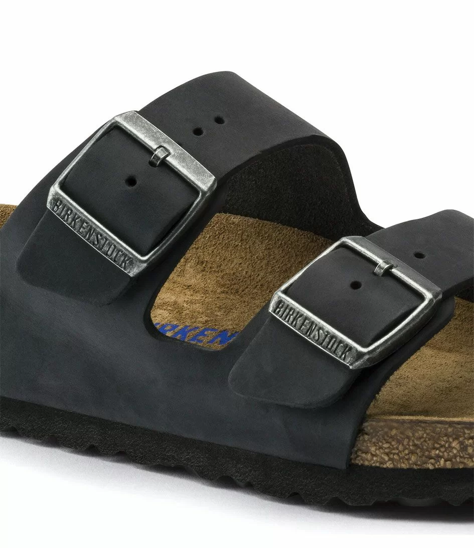Birkenstock Arizona NU Oiled SFB Regular Black 6 Birkenstock Arizona NU Oiled SFB Regular Black – Image 6
