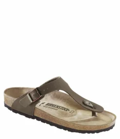 Birkenstock Gizeh Regular Birko-Flor Nubuck Mocha