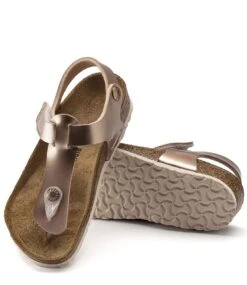 Birkenstock Kairo HL K Electric Metallic Narrow Copper -Chaussures Promotion Boutique birkenstock kairo hl k electric metallic narrow copper bottom up