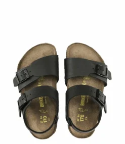 Birkenstock New York Kids BF Narrow Black -Chaussures Promotion Boutique birkenstock new york kids bf narrow 187603 black up6 jpg