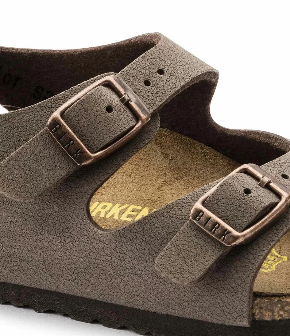 Birkenstock Rio Kids Narrow Easy Nubuck Mocha 5 Birkenstock Rio Kids Narrow Easy Nubuck Mocha – Image 5