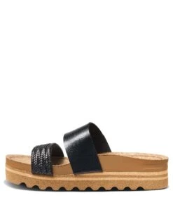 Reef Cushion Vista HI Black Braid -Chaussures Promotion Boutique ci9862 31 4