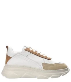 CPH40 Leather Mix Off White/Nut