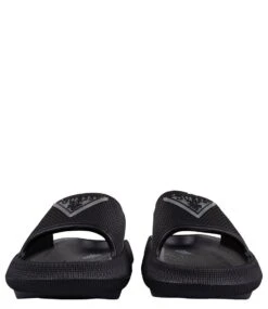 Guess Rubber Slippers Jet Black A996 -Chaussures Promotion Boutique e4gz27 wg5x0 jblk 3