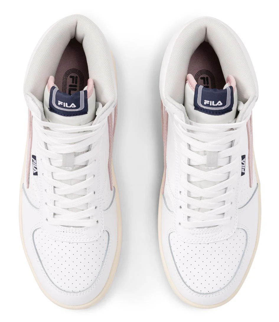 Fila Sevaro Mid Women White Pale Mauve 4 Fila Sevaro Mid Women White Pale Mauve – Image 4