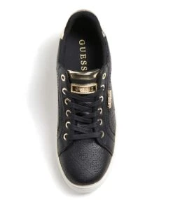 Guess Beckie Active Lady Leather Like Black Black -Chaussures Promotion Boutique fl5bek fal12 blkbl 4