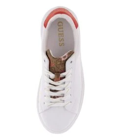 Guess Active Lady Denesa4 White Red -Chaussures Promotion Boutique flpds4fal12 whire 4