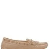 Fred De La Bretonière Billy Indy Moccasin Suede Light Cognac
