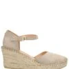 Fred De La Bretonière Clare Kiki Espadrille Suede Taupe