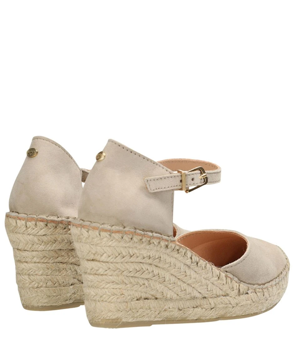 Fred De La Bretonière Clare Kiki Espadrille Suede Taupe 3 Fred De La Bretonière Clare Kiki Espadrille Suede Taupe – Image 3