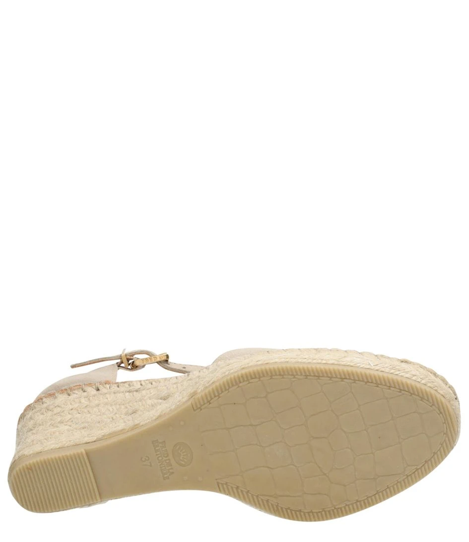 Fred De La Bretonière Clare Kiki Espadrille Suede Taupe 6 Fred De La Bretonière Clare Kiki Espadrille Suede Taupe – Image 6