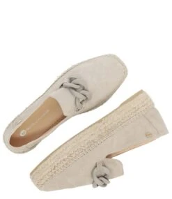 Fred De La Bretonière June Li Espadrille Suede Taupe -Chaussures Promotion Boutique fr001503241w 2007 5