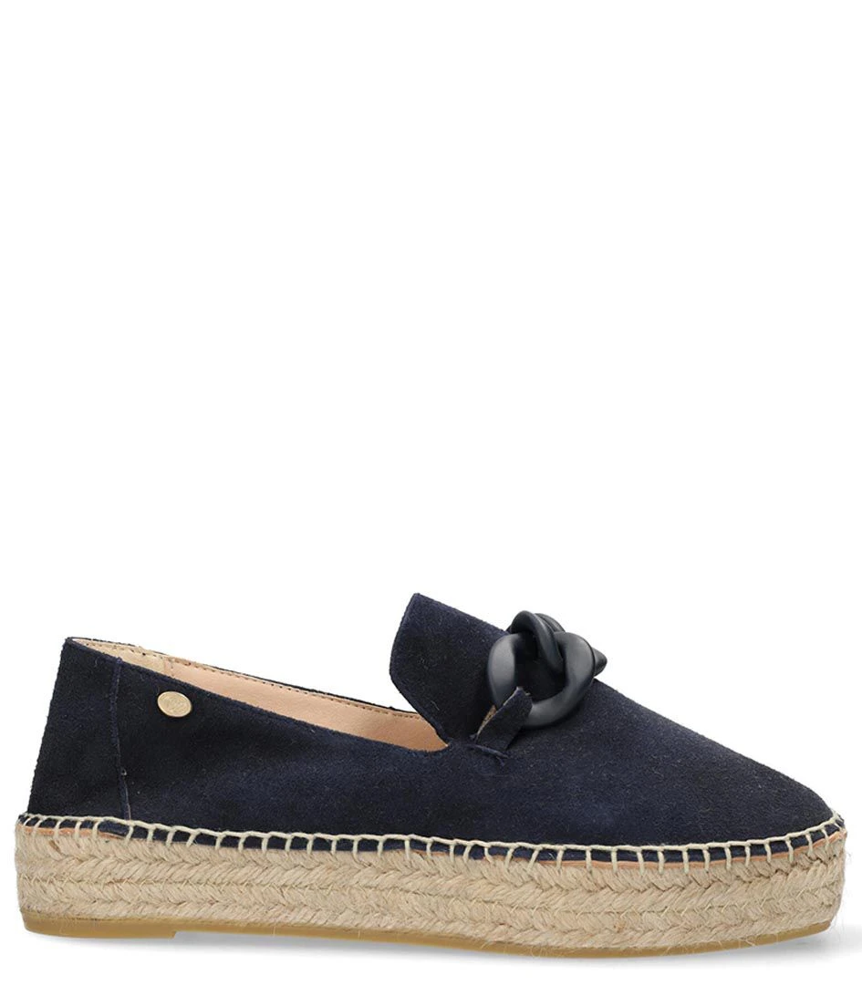 Fred De La Bretonière June Li Espadrille Suede Dark Blue 1 Fred De La Bretonière June Li Espadrille Suede Dark Blue