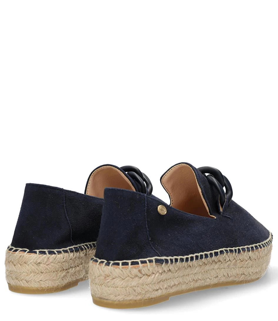 Fred De La Bretonière June Li Espadrille Suede Dark Blue 3 Fred De La Bretonière June Li Espadrille Suede Dark Blue – Image 3