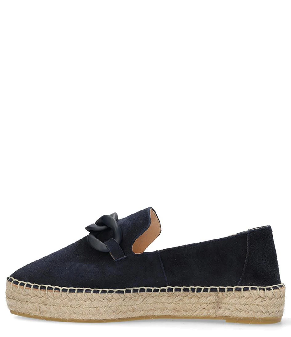 Fred De La Bretonière June Li Espadrille Suede Dark Blue 5 Fred De La Bretonière June Li Espadrille Suede Dark Blue – Image 5