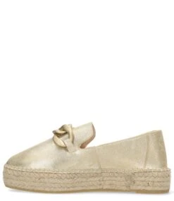 Fred De La Bretonière June Li Espadrille Metal Suede Champagne 8 Fred De La Bretonière June Li Espadrille Metal Suede Champagne -Chaussures Promotion Boutique fr001503341w 8505 3