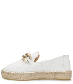 Fred De La Bretonière June Li Espadrille Leather White 10 Fred De La Bretonière June Li Espadrille Leather White -Chaussures Promotion Boutique fr001503441w 3000 5