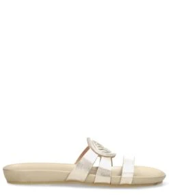 Fred De La Bretonière Clover Si Slipper Vachetta Light Gold