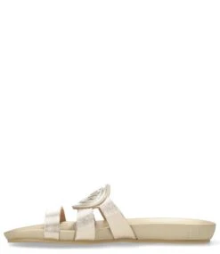 Fred De La Bretonière Clover Si Slipper Vachetta Light Gold -Chaussures Promotion Boutique fr001601841w 8501 3
