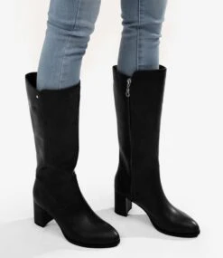 Matt & Nat Aley High Heel Boot Black -Chaussures Promotion Boutique fw22 shoes aley black 2