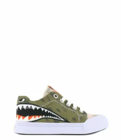 Shark Low Sneakers Shark Print