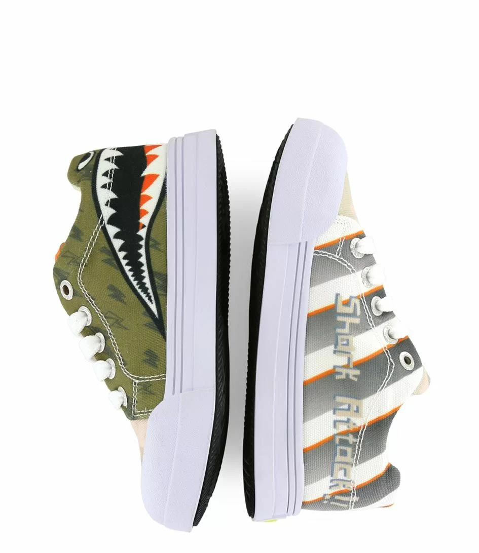 Shark Low Sneakers Shark Print 6 Shark Low Sneakers Shark Print – Image 6