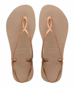 Havaianas Kids Flipflops Luna Rose Gold Rose Gold Colored