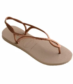 Havaianas Kids Flipflops Luna Rose Gold Rose Gold Colored -Chaussures Promotion Boutique havaianas kids flipflops luna rose gold 5282 4129697 s8 side jpg