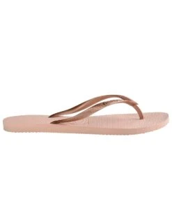 Havaianas Flipflops Slim Ballet Rose -Chaussures Promotion Boutique havaianas women flipflops slim ballet rose 0076 4000030 s8 side details